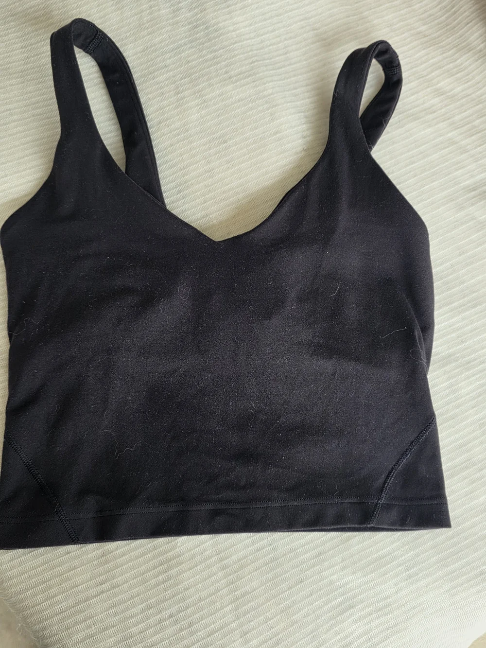 lululemon athletica Black Racerback Sports Bra Tank